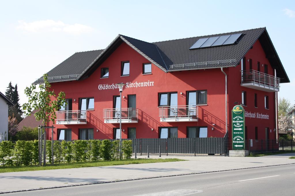 Pension Kirchenwirt Niederaichbach Exterior foto